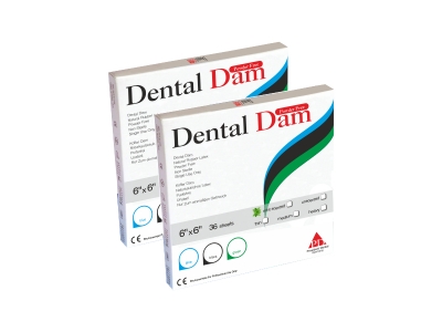 PRESIDENT DENTAL DENTAL DAM Pudrasız Doğal Latex Dental Dam