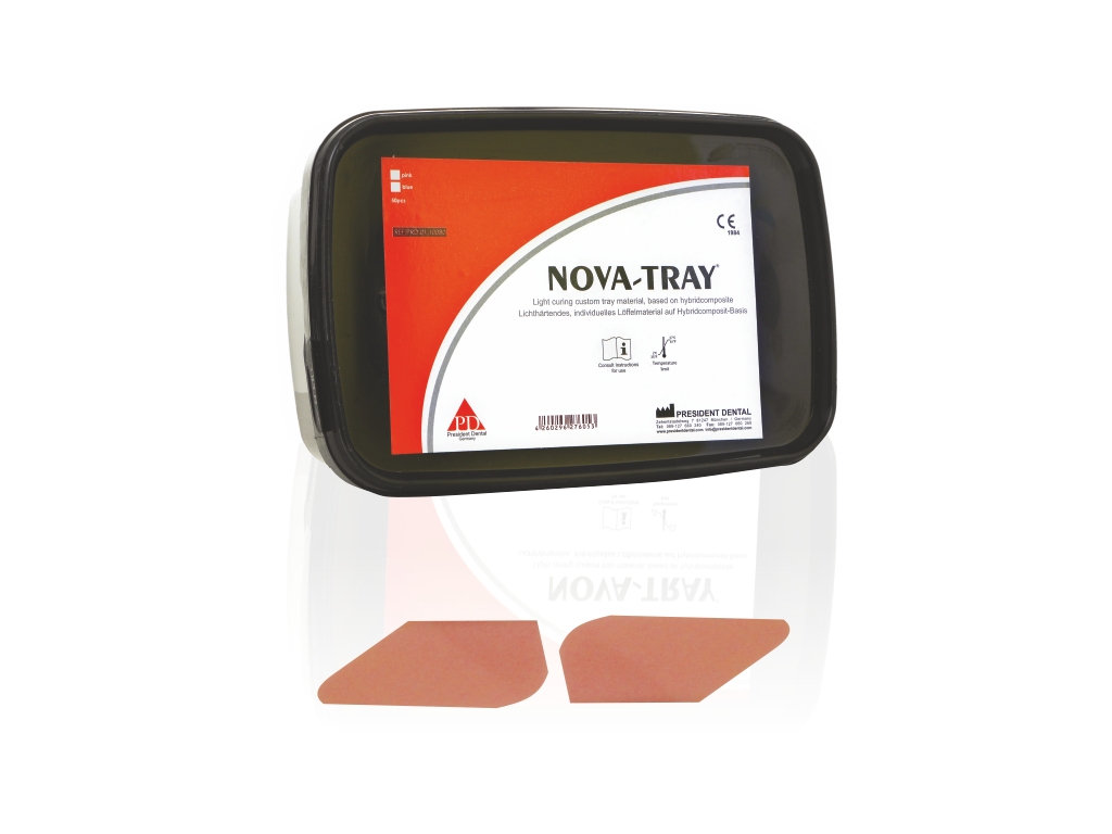 PRESIDENT DENTAL NOVA-TRAY Işıkla Sertleşen Kaşık Materyalleri