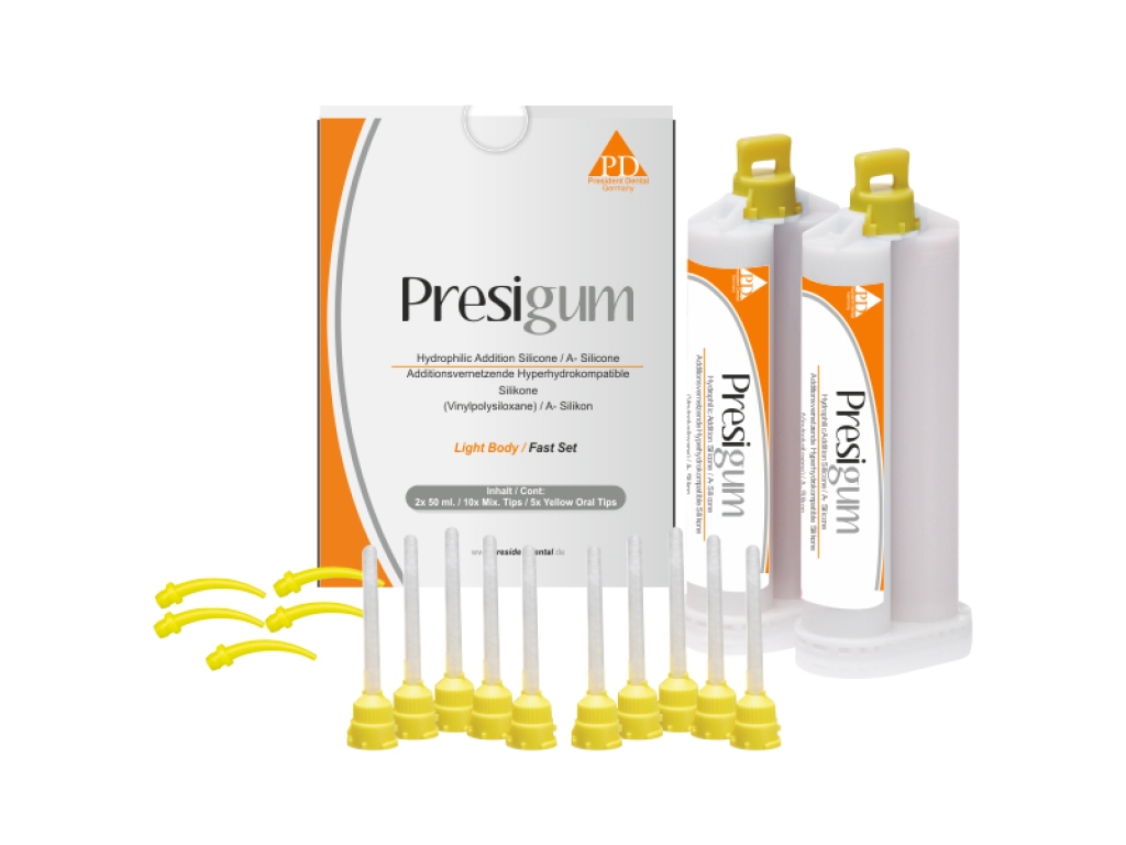 PRESIDENT DENTAL Presigum Light Fast Setting A-Silikon