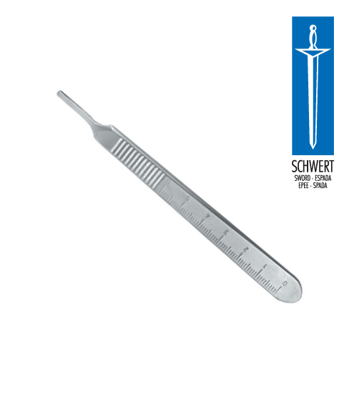 SCHWERT Cetvelli Bisturi Sapı 10 Cm