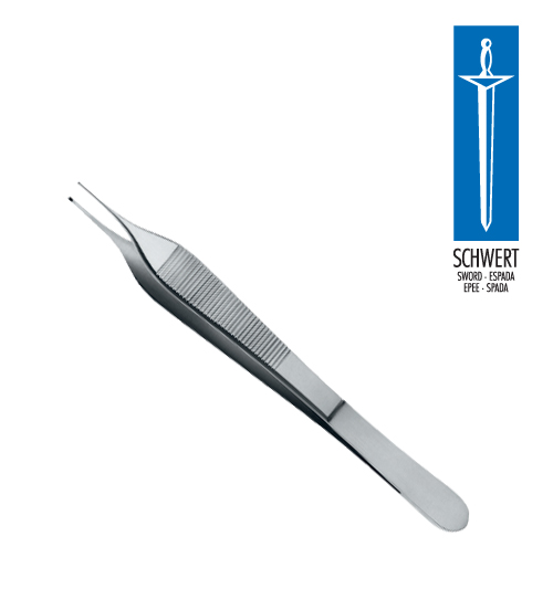 SCHWERT 15 Cm Micro Adson Dişli Düz